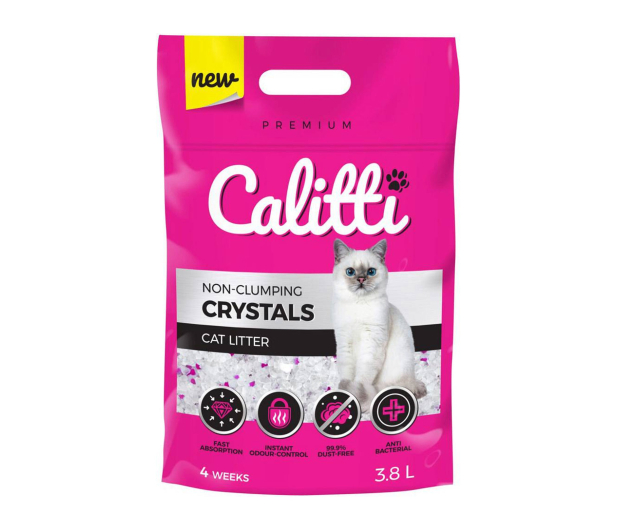 Calitti Crystals żwirek silikonowy 3,8 l - 1600059 - zdjęcie